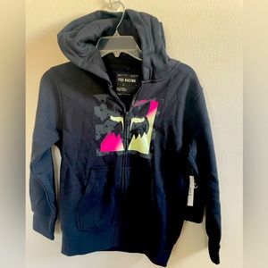 Brand New youth Fox Racing zip hoodie!